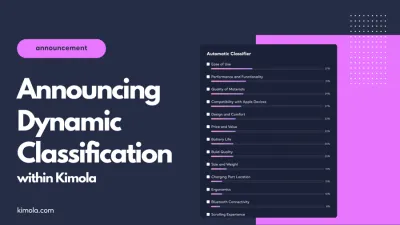 Announcing Dynamic Classification Technology: Contextual Understanding of
