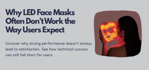 Why LED Face Masks Often Don’t Work the Way Users Expect