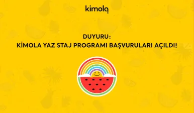 Kimola 2021 Yaz Staj Programı Başvuruları Açıldı! 