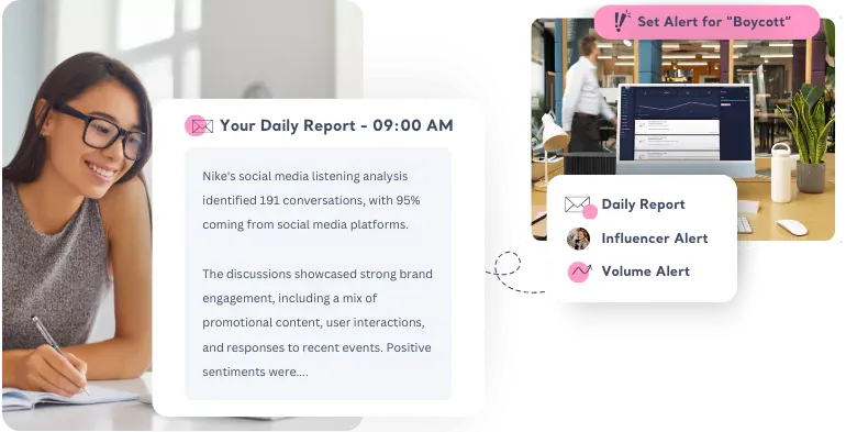 Stay Updated with Automated Reports and Alerts